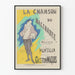 Vintage plakat La Chanson du Macchabée af J. Mévisto