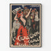 Vintage plakat La Cigale Revue af P. Lefers