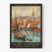 Vintage plakat La Côte d'Émeraude - Le Port de Saint-Malo
