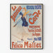 Vintage plakat af Cirkusdanserinde – Vægdekoration til teater og underholdning