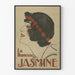Vintage plakat Den Dansende Jasmine - Elegant vægdekoration
