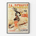 Vintage plakat La Débâcle af E. Zola - Klassisk vægdekoration