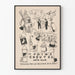 Vintage plakat La Foire aux Croûtes - Elegant vægdekoration