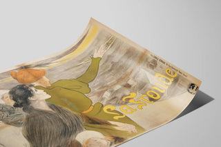 Plakat La Fronde – Vintage feminin vægdekoration — visning af kunstværket