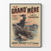 Vintage plakat La Grand'Mère af Emile Richebourg