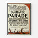 Vintage plakat La Grande Parade King Vidor