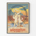 Vintage plakat af La Grande Roue de Paris - Retro vægdekoration