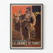 Plakat Den Franske Dags i Argentina 1917 - vintage vægdekoration krig