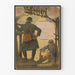 Vintage plakat Den Franske Soldats Dag 1915 historisk vægdekoration