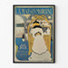 Vintage plakat La Maison Moderne - Elegant og kunstnerisk vægdekoration