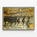 Vintage plakat Georges Richard-mærket - Retro vægdekoration Paris — indrammet kunstværk på væggen