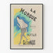 Vintage plakat La Morgue - Kunstnerisk og retro vægdekoration