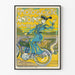 Vintage plakat af La Motocyclette Antoine