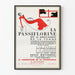 Vintage plakat La Passiflorine - Retro vægdekoration til kvindelig apotek