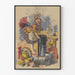 Vintage plakat La Petite Ménagère til vægdekoration