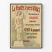 Vintage plakat La Poudre à Vers Viart