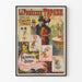 Vintage plakat La Princesse Topaze Casino de Paris vægdekoration