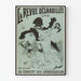 Vintage plakat La Revue Déshabillée - Elegant vægdekoration