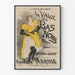 Vintage plakat af La Valse des Bas Noirs til vægdekoration
