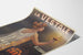 Vintage plakat La Vestale kontinuerlig ildskamin Viville Paris