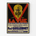 Vintage plakat La Vue, reklame for briller Paul Guillermet Lyon
