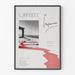 Vintage plakat 'Laatste Impressies' historiske museum Amsterdam 1981