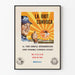 Vintage plakat for interamerikansk fagforeningskonference Reunion 1964