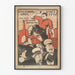 Vintage sovjetisk plakat Proletariat og Arbejde
