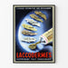 Vintage plakat for dermatologisk medicin Laccodermes