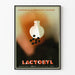 Vintage Lactobyl plakat til behandling af kronisk forstoppelse