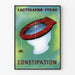 Vintage plakat Lactolaxine Fydau for forstoppelse