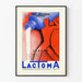 Vintage reklameplakat for Lactoma magnesiummælk