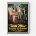 Vintage plakat Ladies to Board, film med Tom Mix