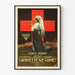 Vintage patriotisk plakat Lafayette We Come