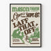 Vintage plakat fra Mason Teater - Laff That Off