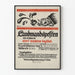 Vintage reklameplakat fra Norge for Landmandsposten