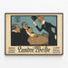 Plakat vintage Landré Weisse til Berliner Weisse-øl — indrammet kunstværk på væggen
