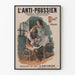 Vintage plakat L'Anti-Prussien Journal Patriotique – Retro vægdekoration