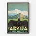 Vintageplakat L'Aquila degli Abruzzi - Italiensk vægdekoration