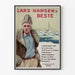 Vintage plakat Lars Hansen - Nordisk vægdekoration