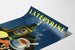 Vintage plakat La Tépyrine forebyggelse af influenza