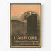 Vintage plakat L'Aurore - Kunstnerisk og socialt litterært tidsskrift