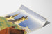 Vintage plakat Lausanne-Ouchy Schweiz af Vera Hirzel