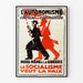 Vægplakat L'Autonomisme et le Socialisme til vintage dekoration