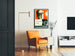 Vintage plakat Bain Oculaire Optraex - Retro vægdekoration