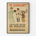 Vintage plakat Le Carillon - La Revue et les Charlotins