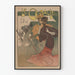 Vintage plakat af Le Cénacle du Hibou til vægdekoration