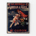 Vintage plakat Le Journal: L'Amour à Paris af Mr Goron
