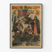Vintage plakat af feuilletonet Les Chevaliers du Pneu af Marc Anfossi