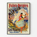 Vintage plakat Le Miroir - Vægdekoration Folies-Bergère